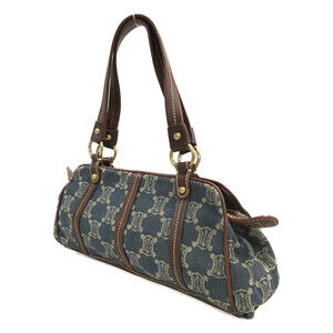 Celine handbag denim shoulder bag
